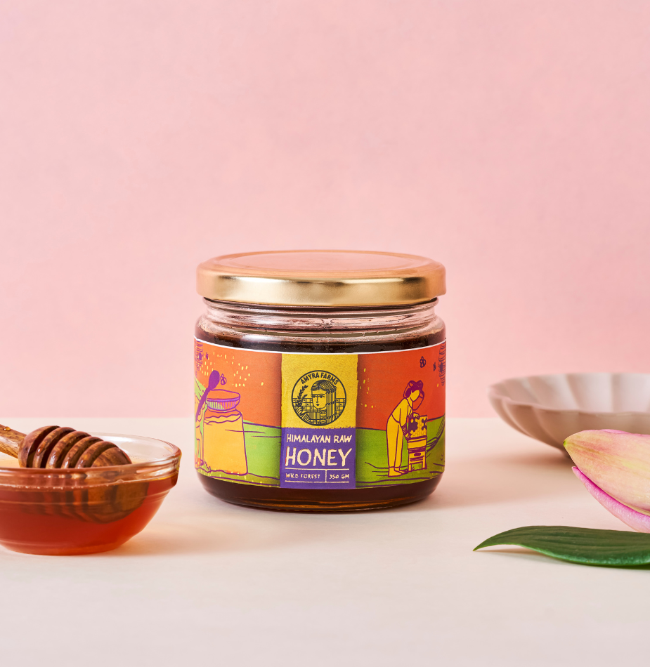 100% Pure Himalayan Wild Forest Raw Honey