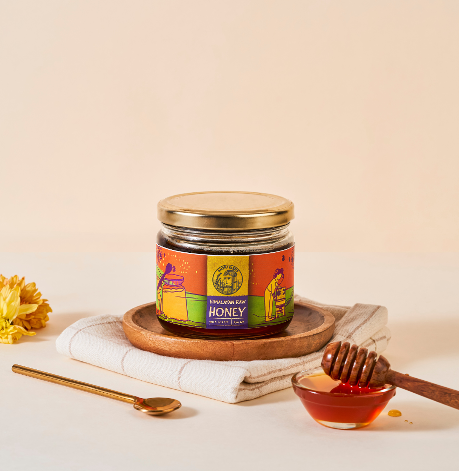 100% Pure Himalayan Wild Forest Raw Honey