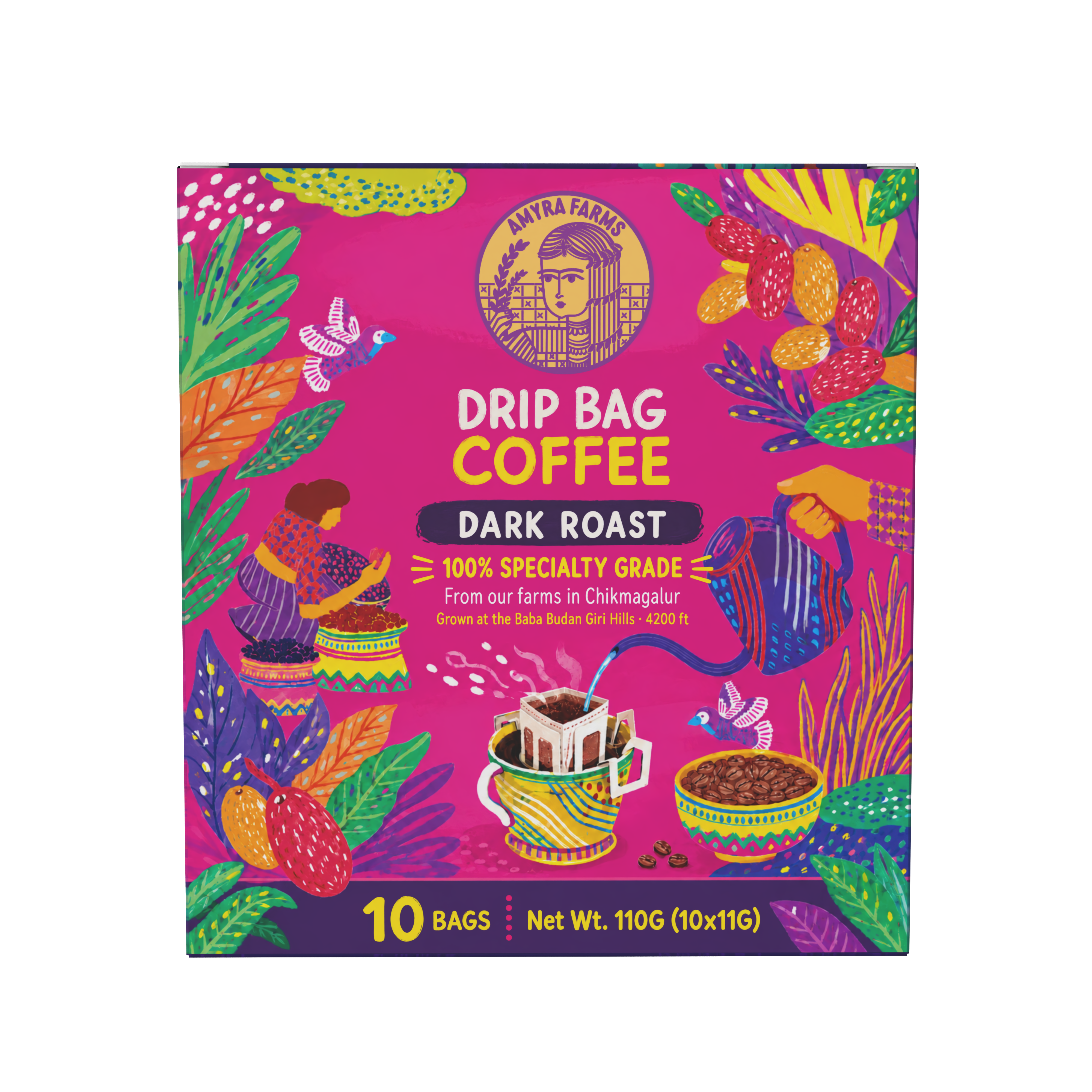 Drip Bag Coffee · Dark Roast
